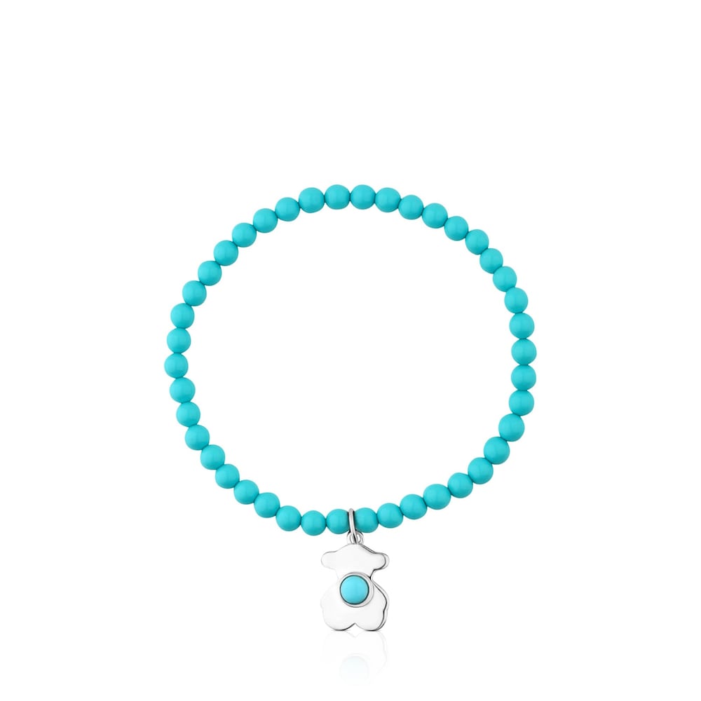 Pulsera Super Power de Cer&aacute;micas con Plata