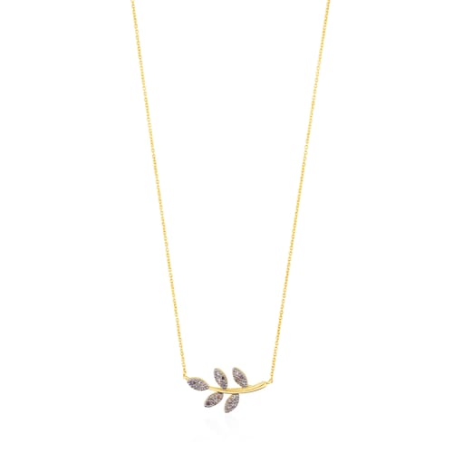 Collar de oro diamantes Gem Power