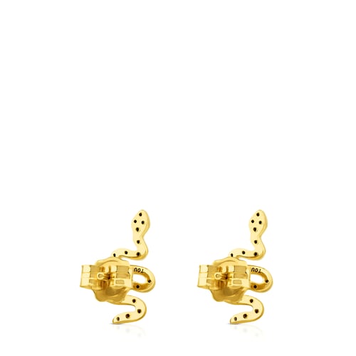Pendientes de oro con diamantes 0,20ct Gem Power