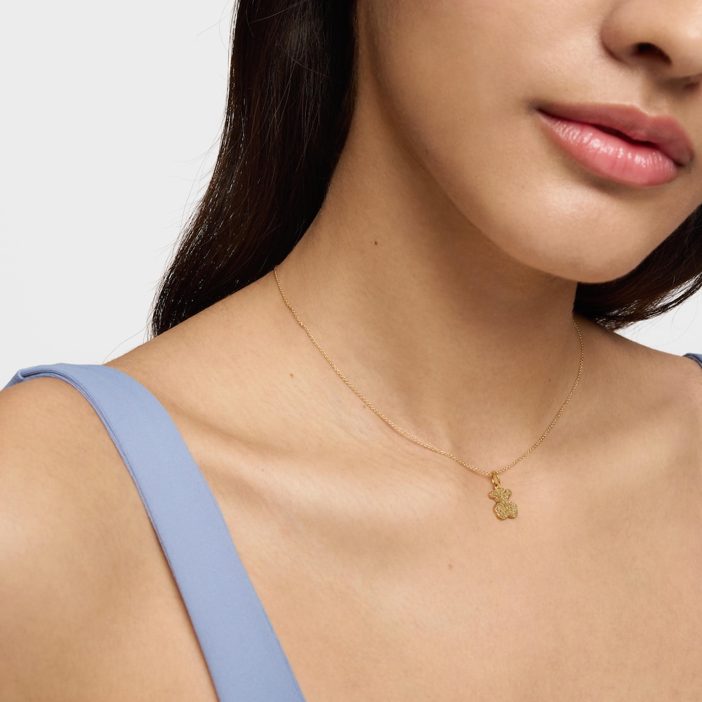 Dije Gem Power de Oro con Diamantes