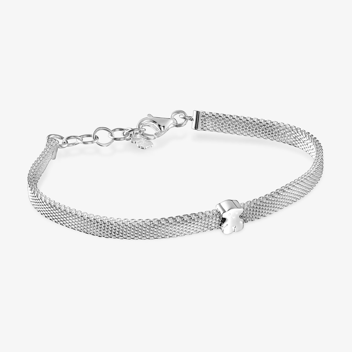 Tous - Pulsera Estrecha De Plata Real Sisy - Plateado