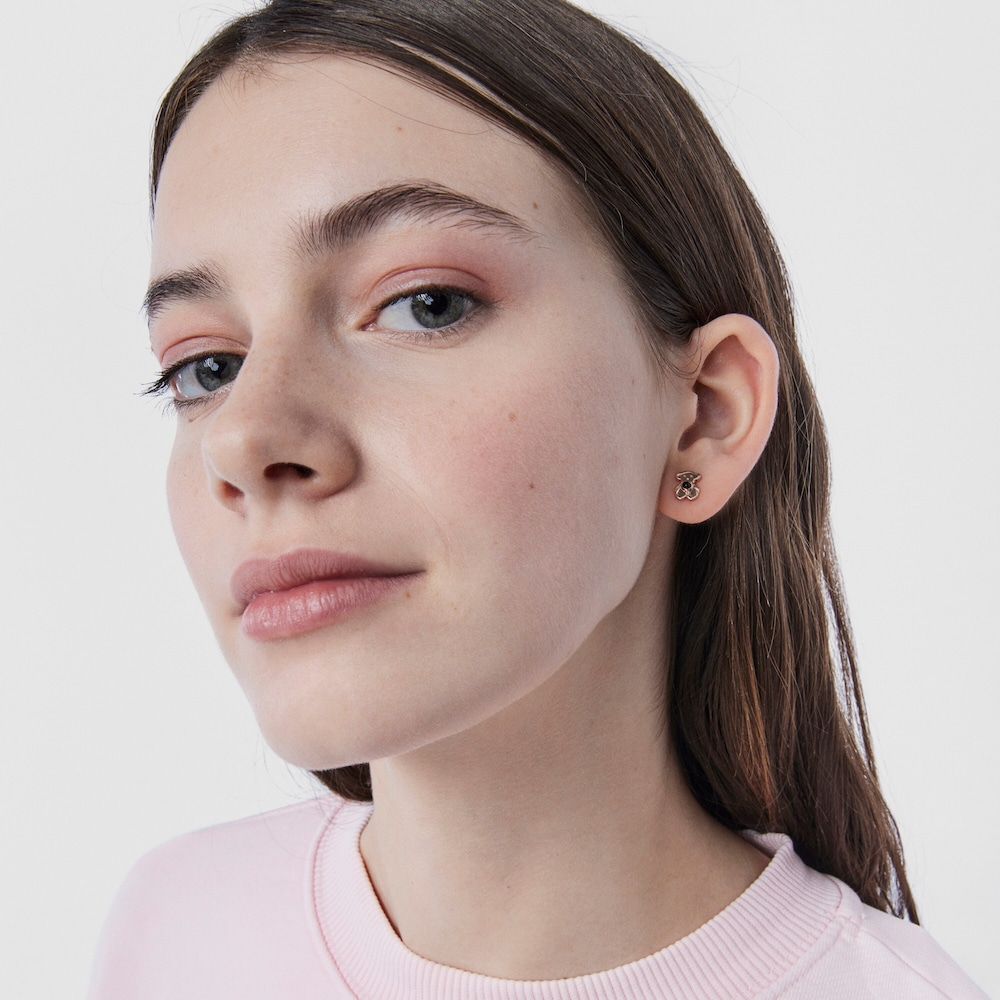 Real Sisy - N&aacute;u&scaron;nice Tous  ze růžov&eacute;ho stř&iacute;bra Vermeil