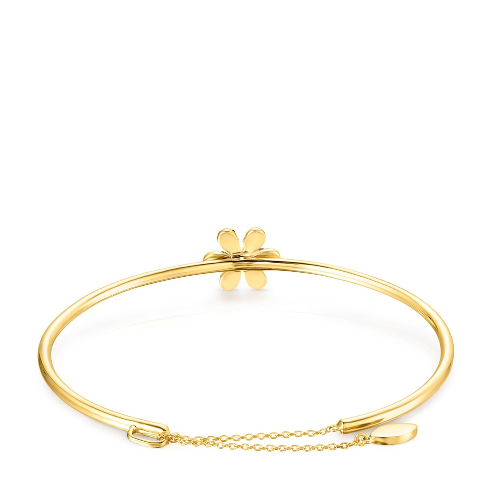 Bransoletka z kolekcji Real Mix Bloom wykonana ze srebra vermeil z kamieniami szlachetnymi