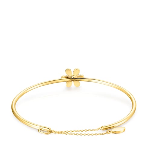 Silver Vermeil Real Mix Bloom Bracelet with Gemstones