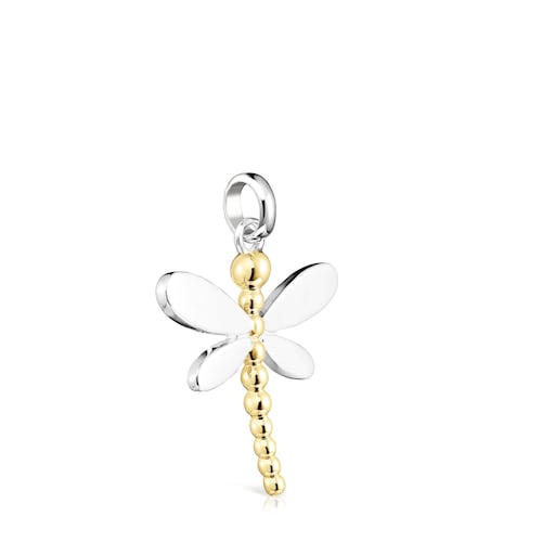 Anh&auml;nger Real Mix Bera aus Vermeil-Gold und Silber