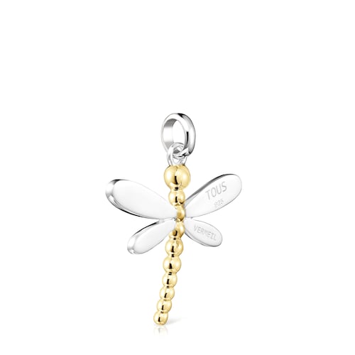 Anh&auml;nger Real Mix Bera aus Vermeil-Gold und Silber