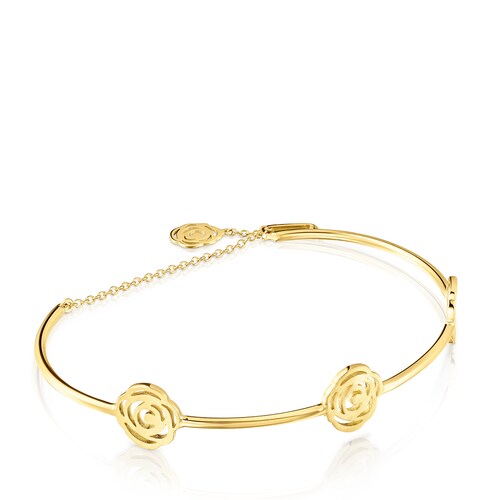 Esclava ATELIER Rosa de Abril de oro image number 0