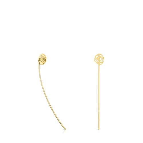 ATELIER Gold Rosa de Abril earrings image number 0