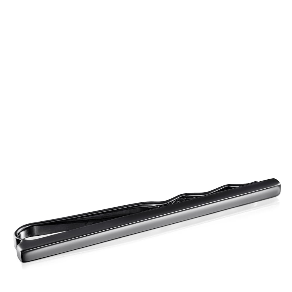 Pince &agrave; cravate Lio en Argent Dark Silver