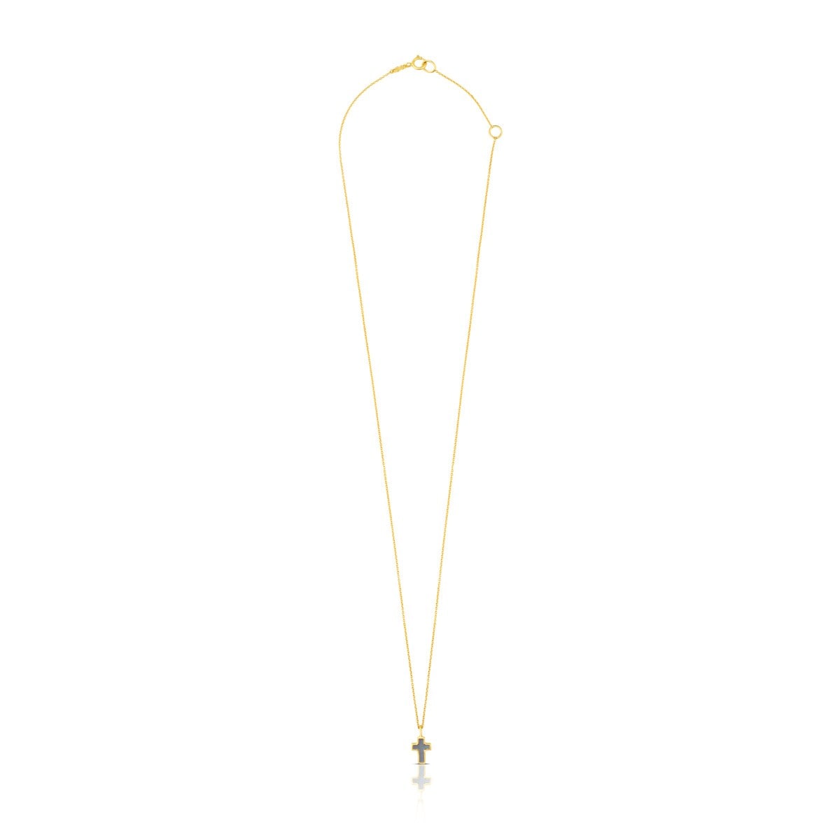 Gold and Mother-of-pearl XXS cross Necklace Gold and Mother-of-pearl XXS cross Necklace