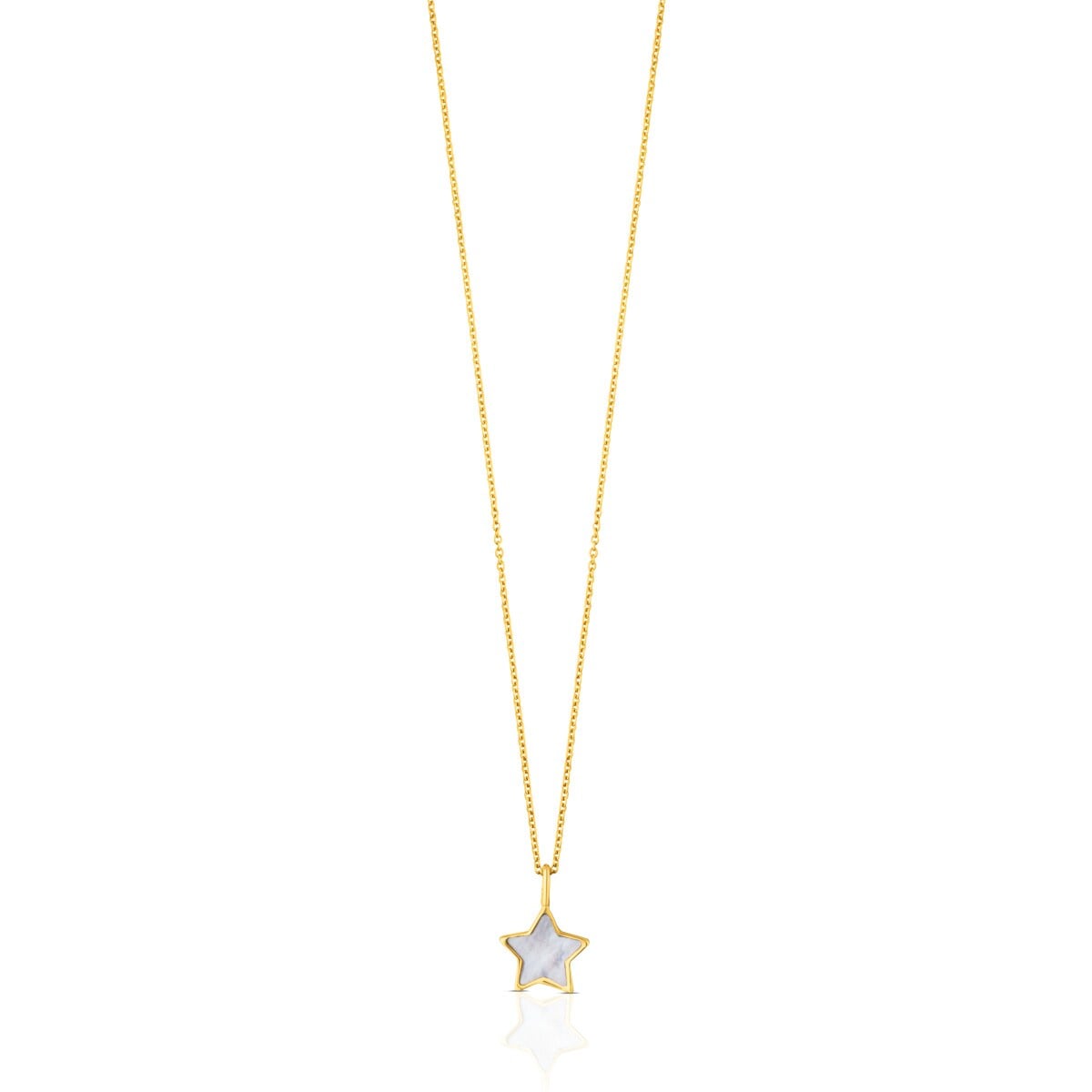 Gold and Mother-of-pearl XXS star Necklace