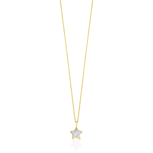 Gold and Mother-of-pearl XXS star Necklace