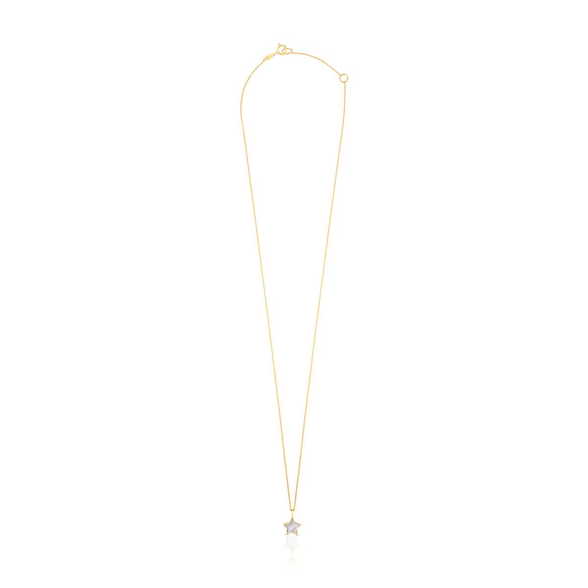 Gold and Mother-of-pearl XXS star Necklace