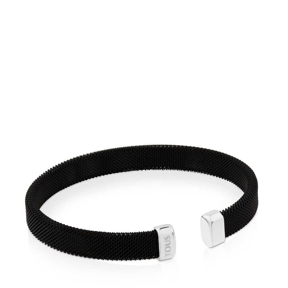 Pulsera de acero IP negro Papa Power