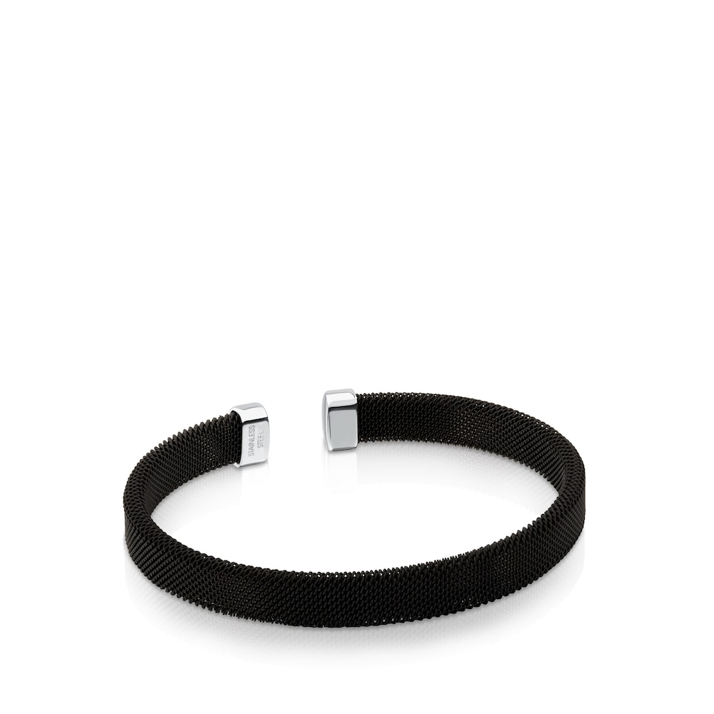 Pulsera de acero IP negro Papa Power