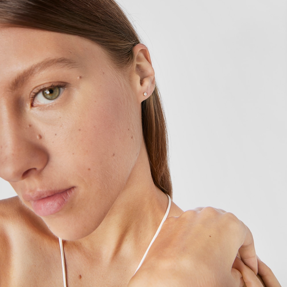 Brincos Les Classiques em Ouro e Diamantes