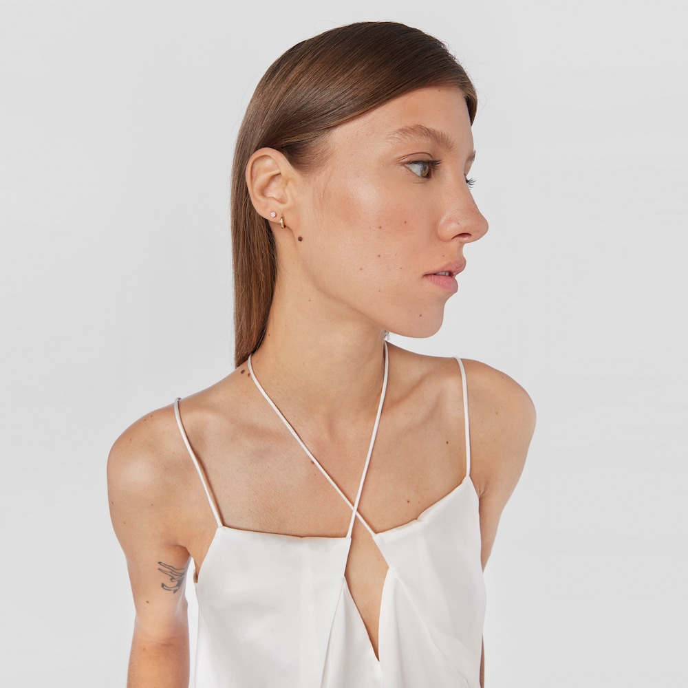 Brincos Les Classiques em Ouro e Diamantes