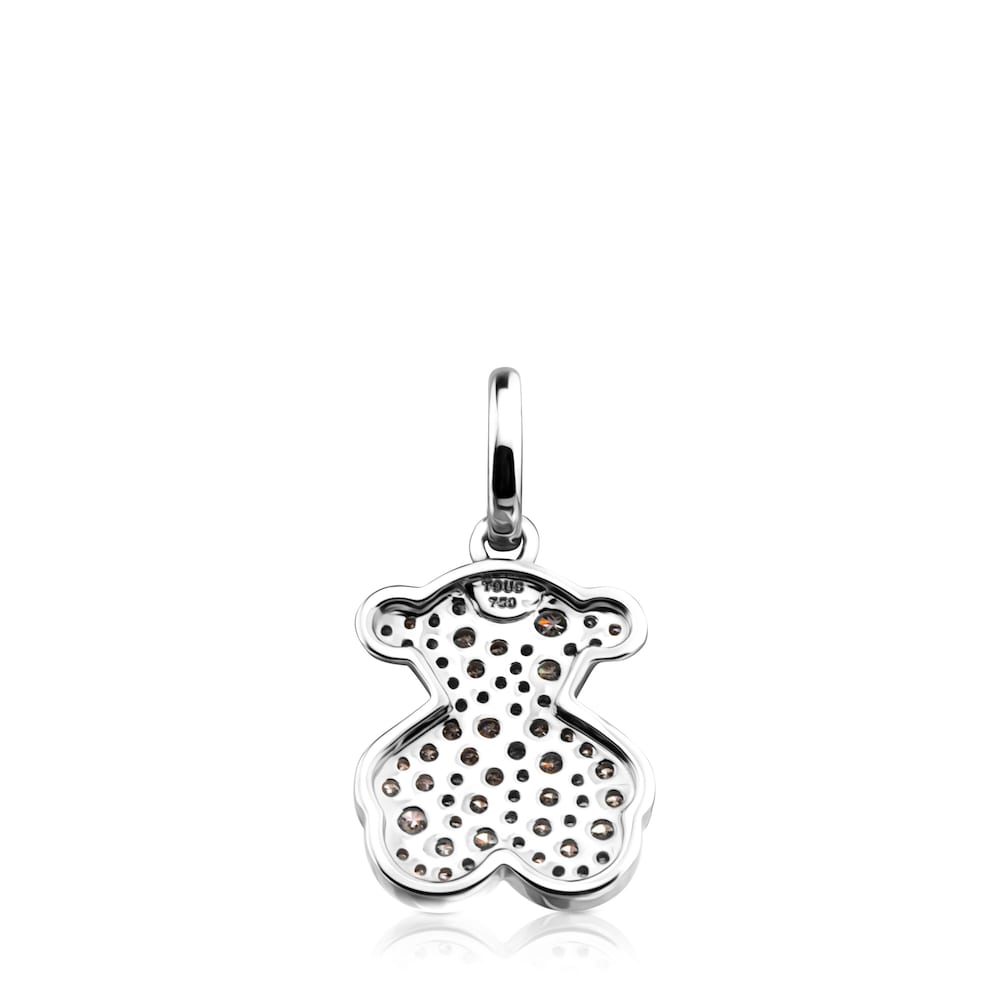 White Gold Icon Gems Pendant with Diamonds