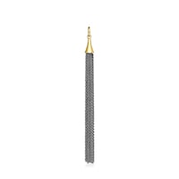 Colgante de plata dark silver con baño de oro 18 kt sobre plata Sweet Dolls