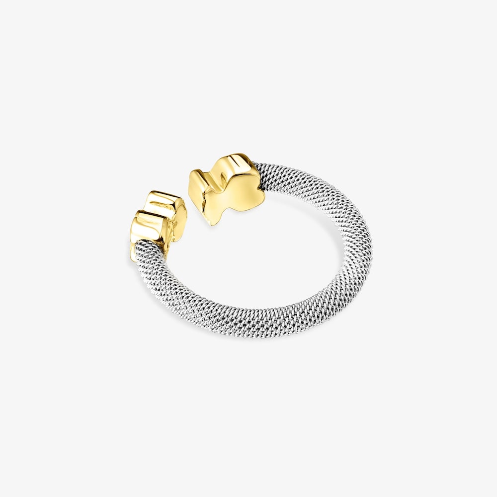 Pierścionek Tous Mesh Gold