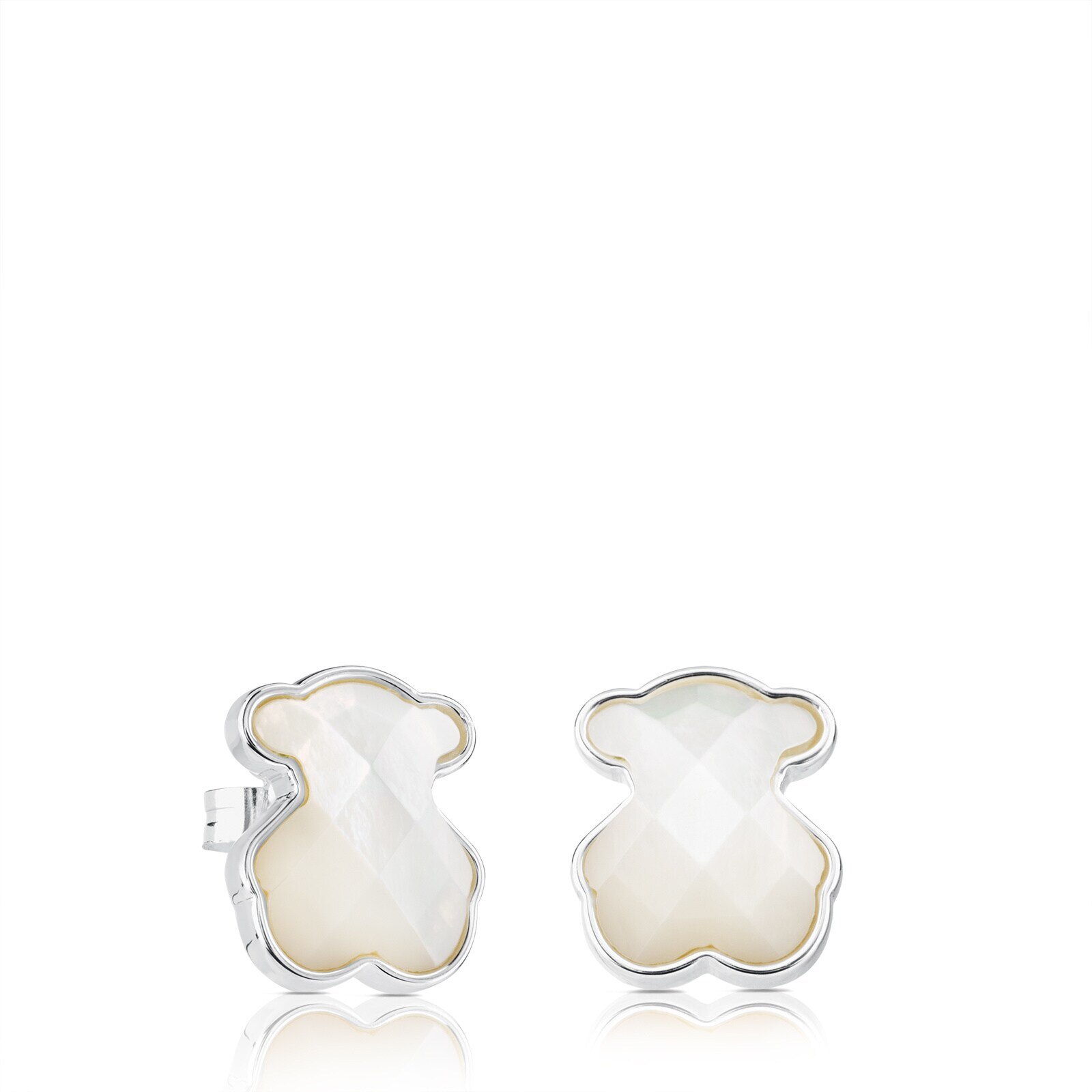 Silver TOUS Nacars Earrings with mother-of-pearl | TOUS