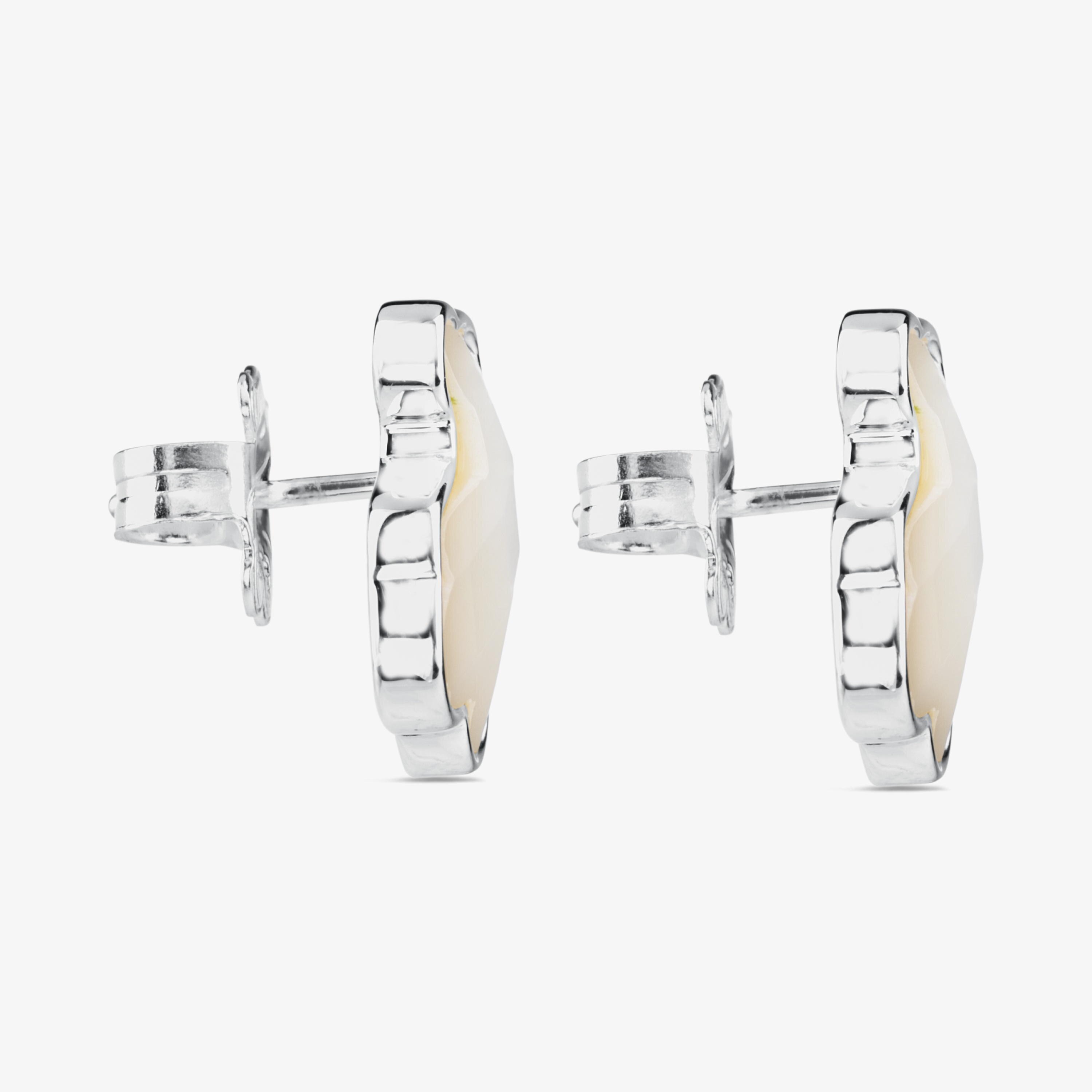 Silver TOUS Nacars Earrings with mother-of-pearl
