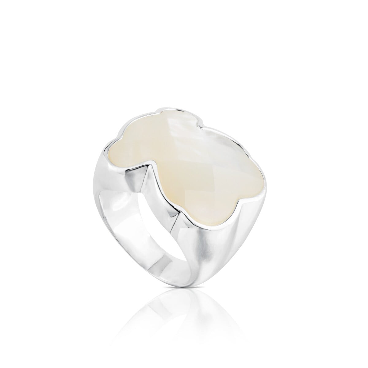 Tous - Anillo De Plata Tous Nacars Talla 8