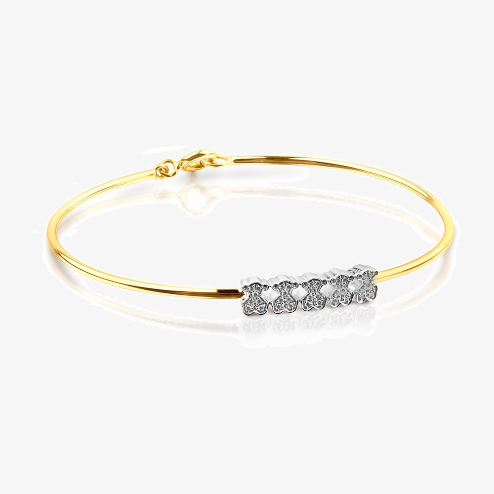 Pulsera Icon Gems de Oro y Diamantes