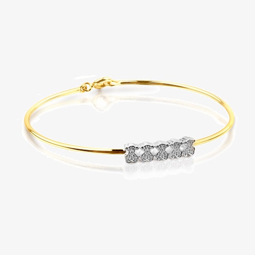 Pulseira Icon Gems em Ouro e Diamantes