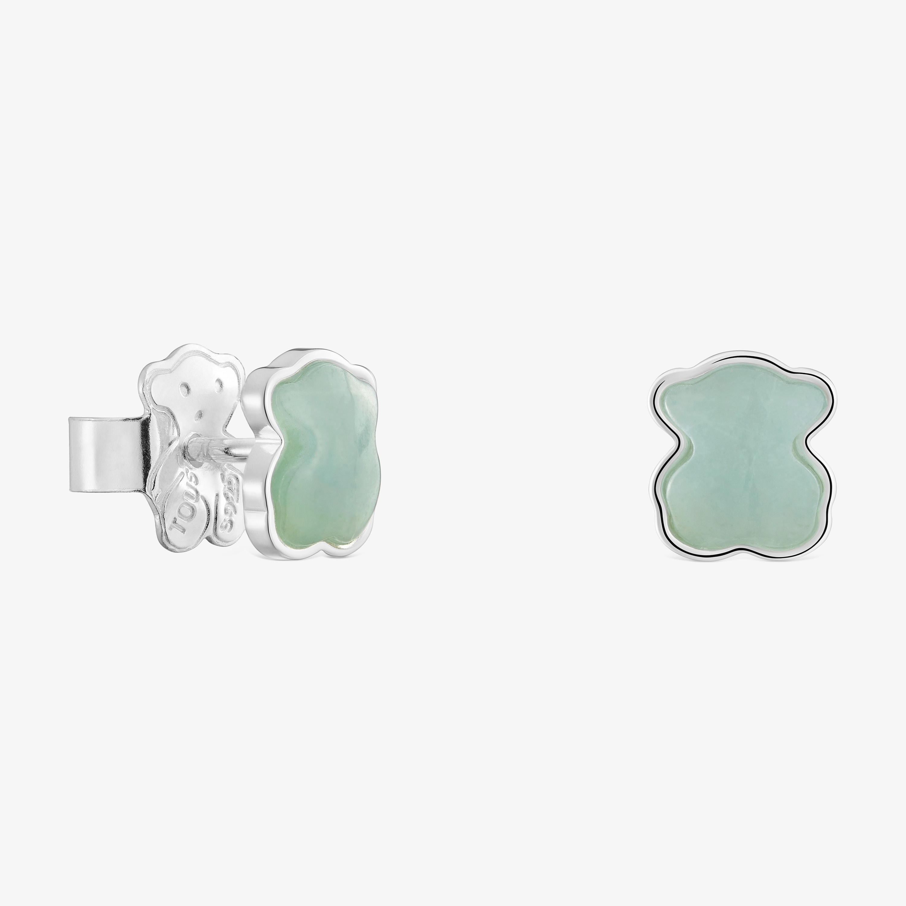Silver Earrings with chalcedony TOUS Color