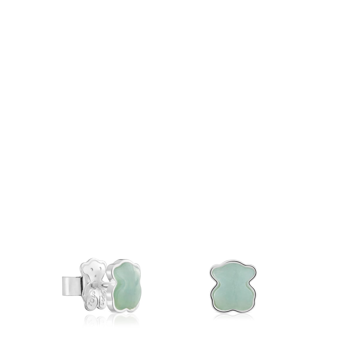 Pendientes de plata con calcedonia TOUS Color