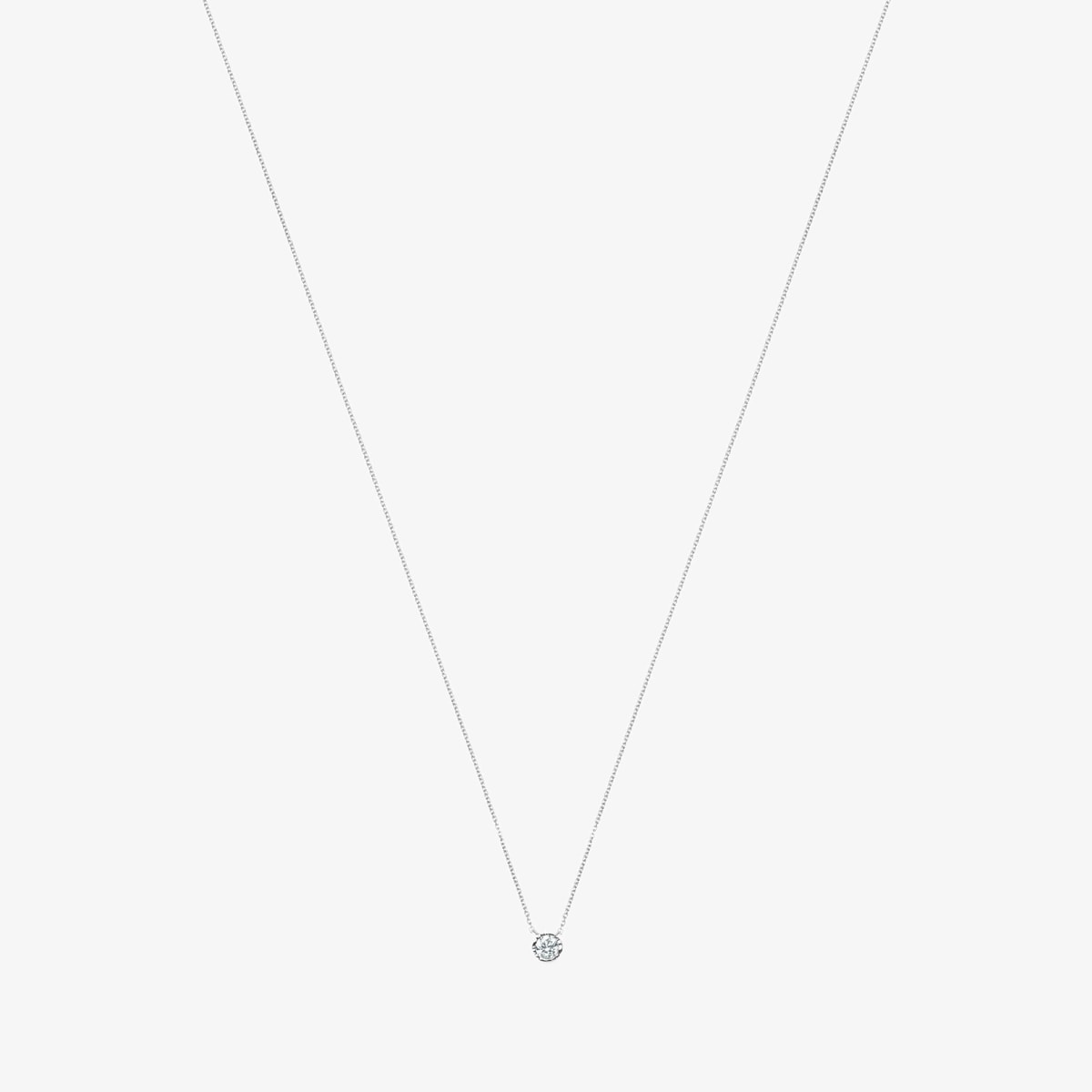 Tous - Collar De Oro Blanco Con Diamantes 0.10ct. Boca Osos - Transparente