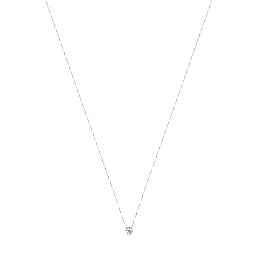 White Gold TOUS Boca Osos Necklace with Diamonds 0,10ct