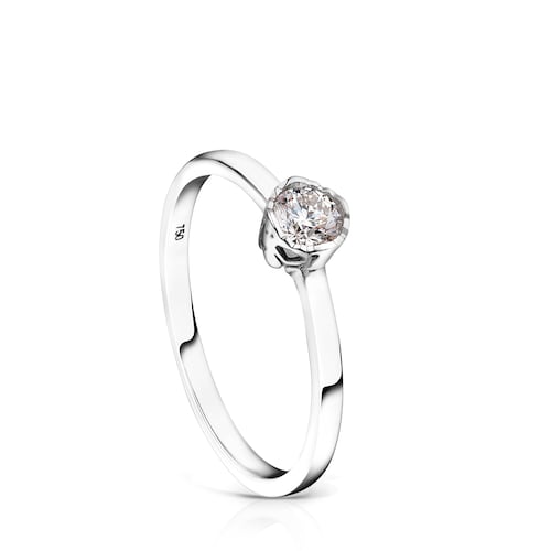 Ring Boca Osos aus Wei&szlig;gold mit Diamanten image number 0