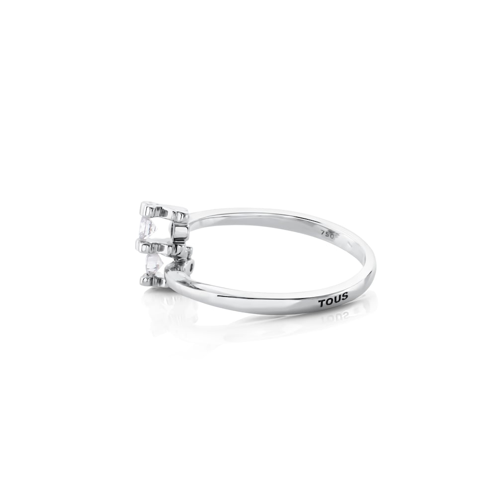 Anillo TOUS Sweet Diamonds de Oro blanco con Diamantes