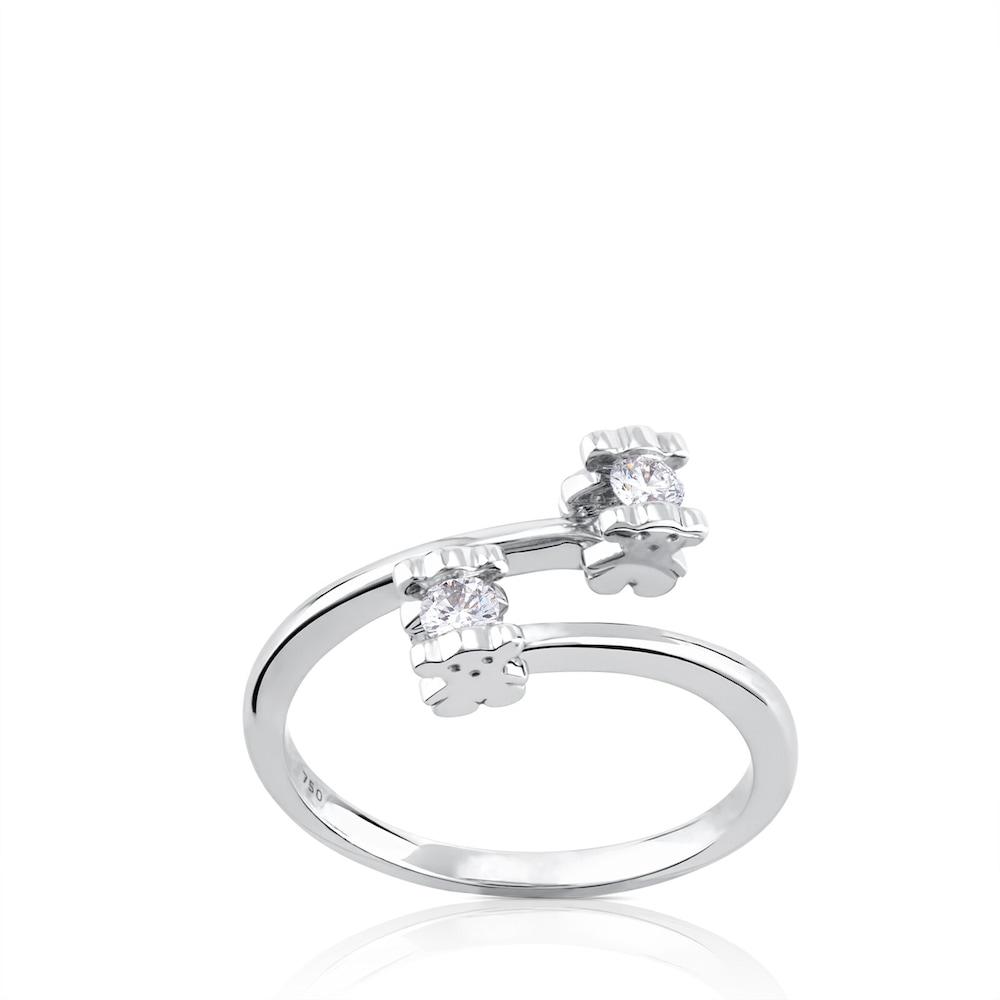Anillo TOUS Sweet Diamonds de Oro blanco con Diamantes