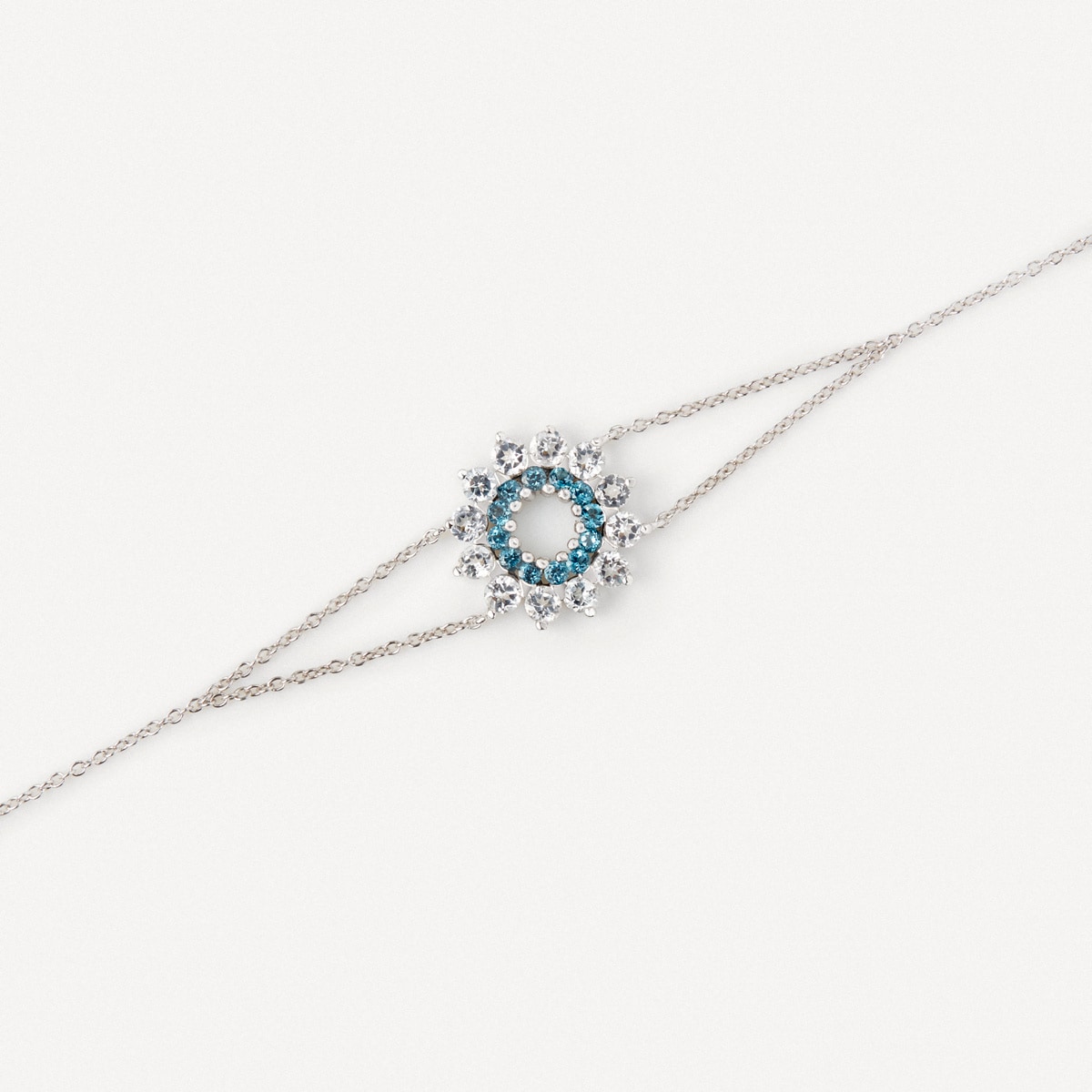 Tous - Pulsera De Oro Blanco Con Topacios Tous Atelier - Azul