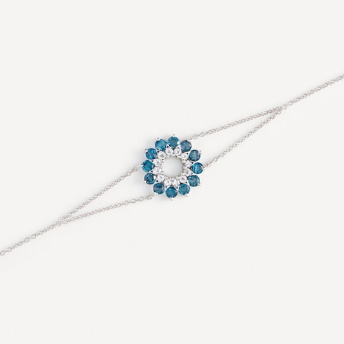 Bracelet in white gold with topaz TOUS ATELIER