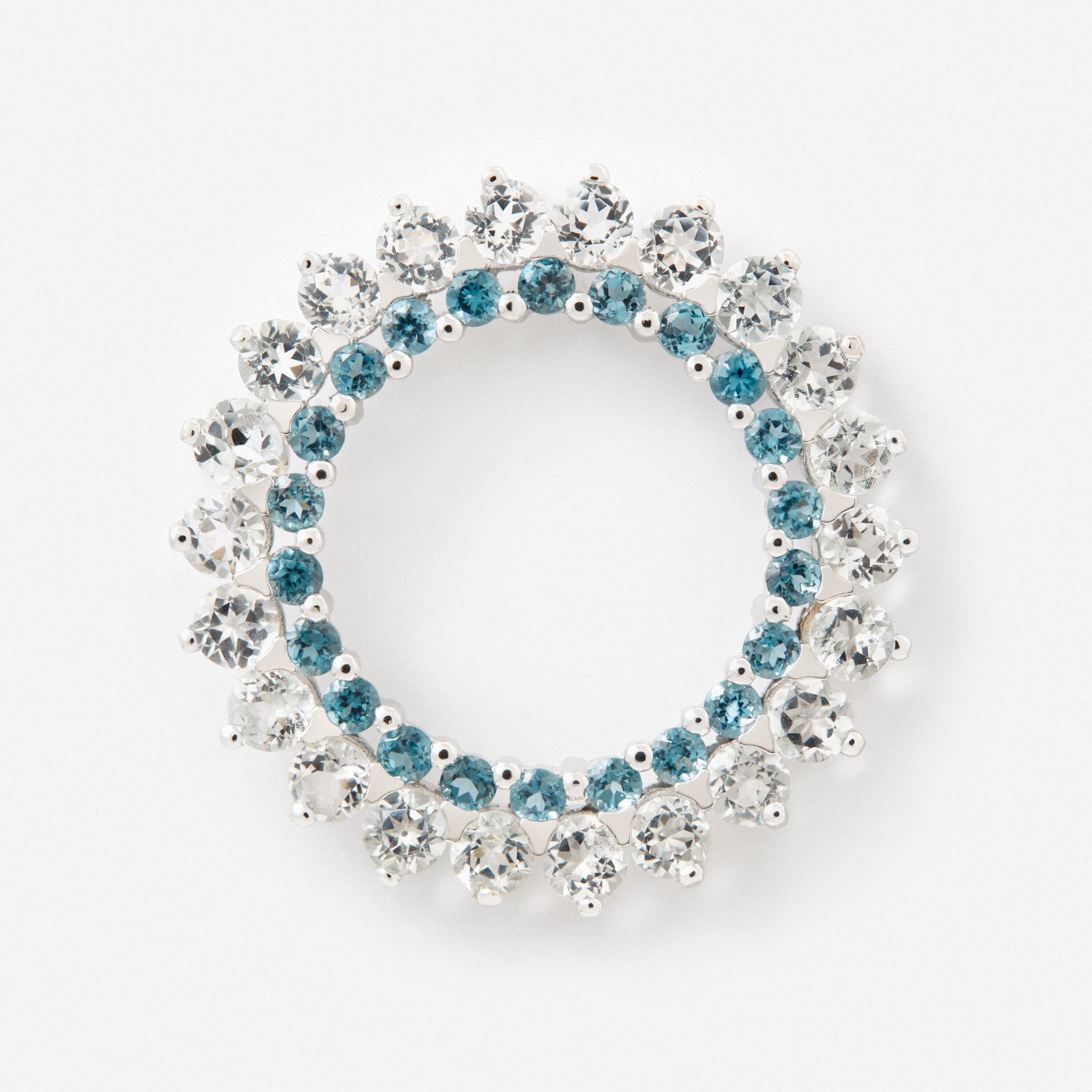 Earrings in white gold with topaz TOUS ATELIER