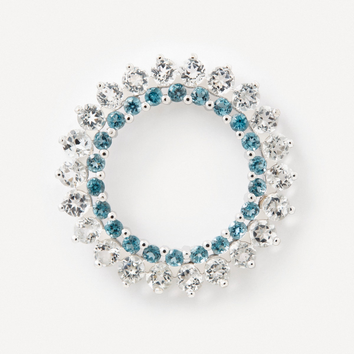 Earrings in white gold with topaz TOUS ATELIER