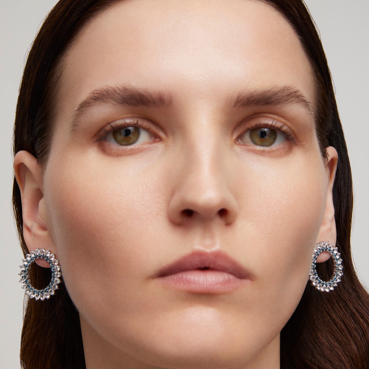 Earrings in white gold with topaz TOUS ATELIER