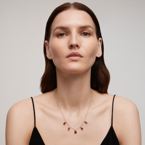 Collar de oro y oro blanco con diamantes y turmalinas TOUS ATELIER