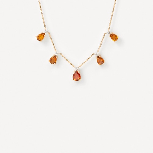 Collar de oro y oro blanco con diamantes y turmalinas TOUS ATELIER