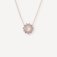 Necklace in gold with diamonds and amethyst TOUS ATELIER
