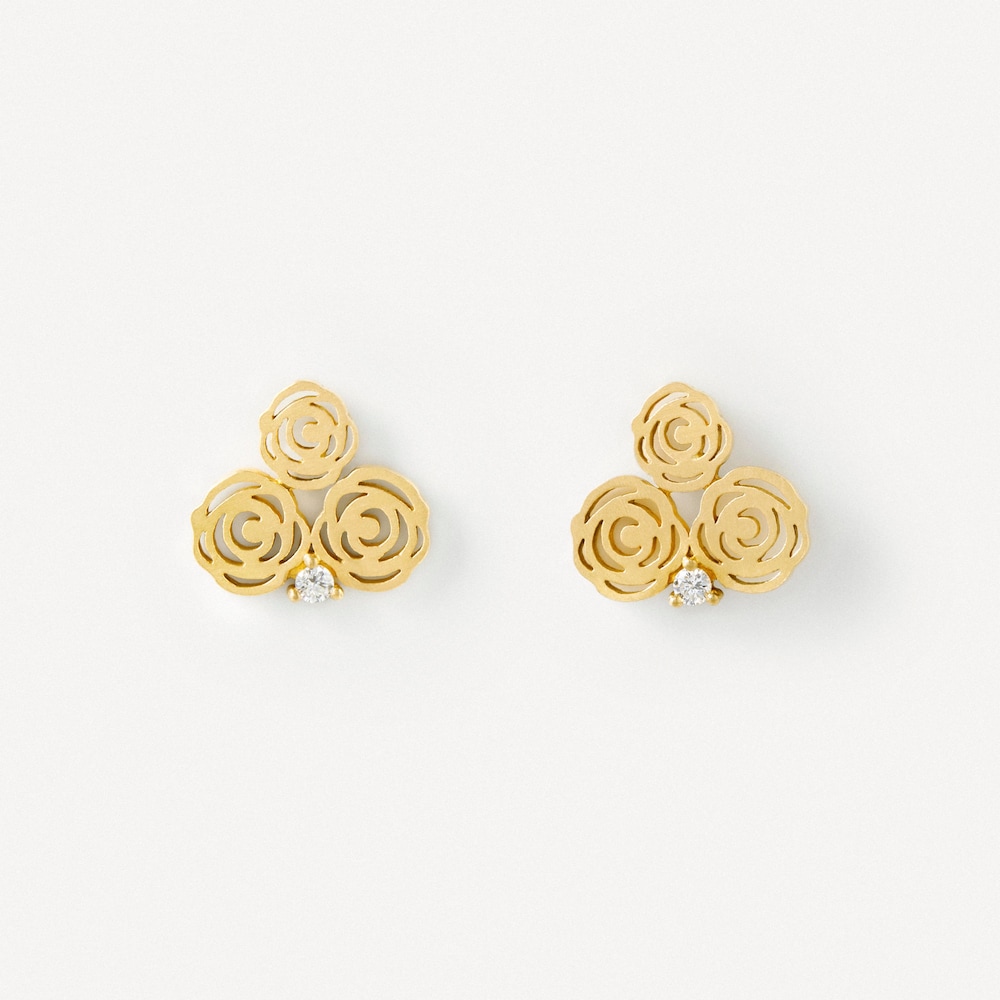 Earrings in gold with diamonds TOUS ATELIER