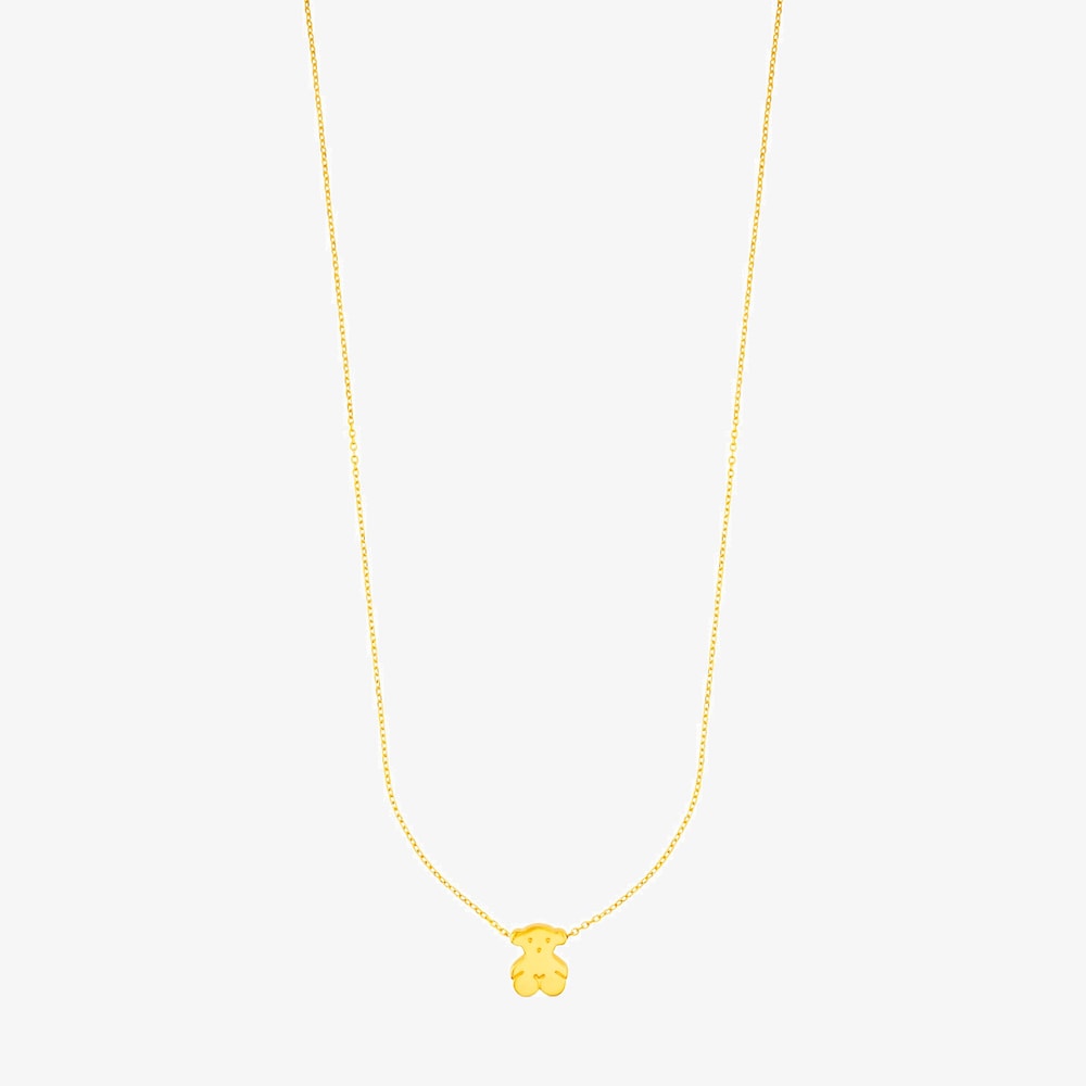 Collar de oro motivo oso Sweet Dolls