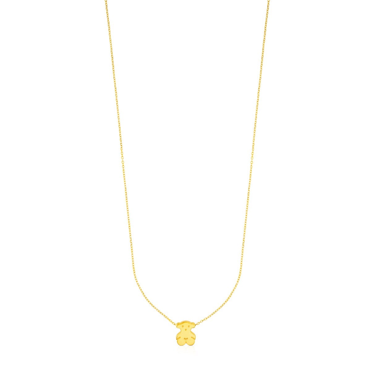 Collar de oro motivo oso Sweet Dolls