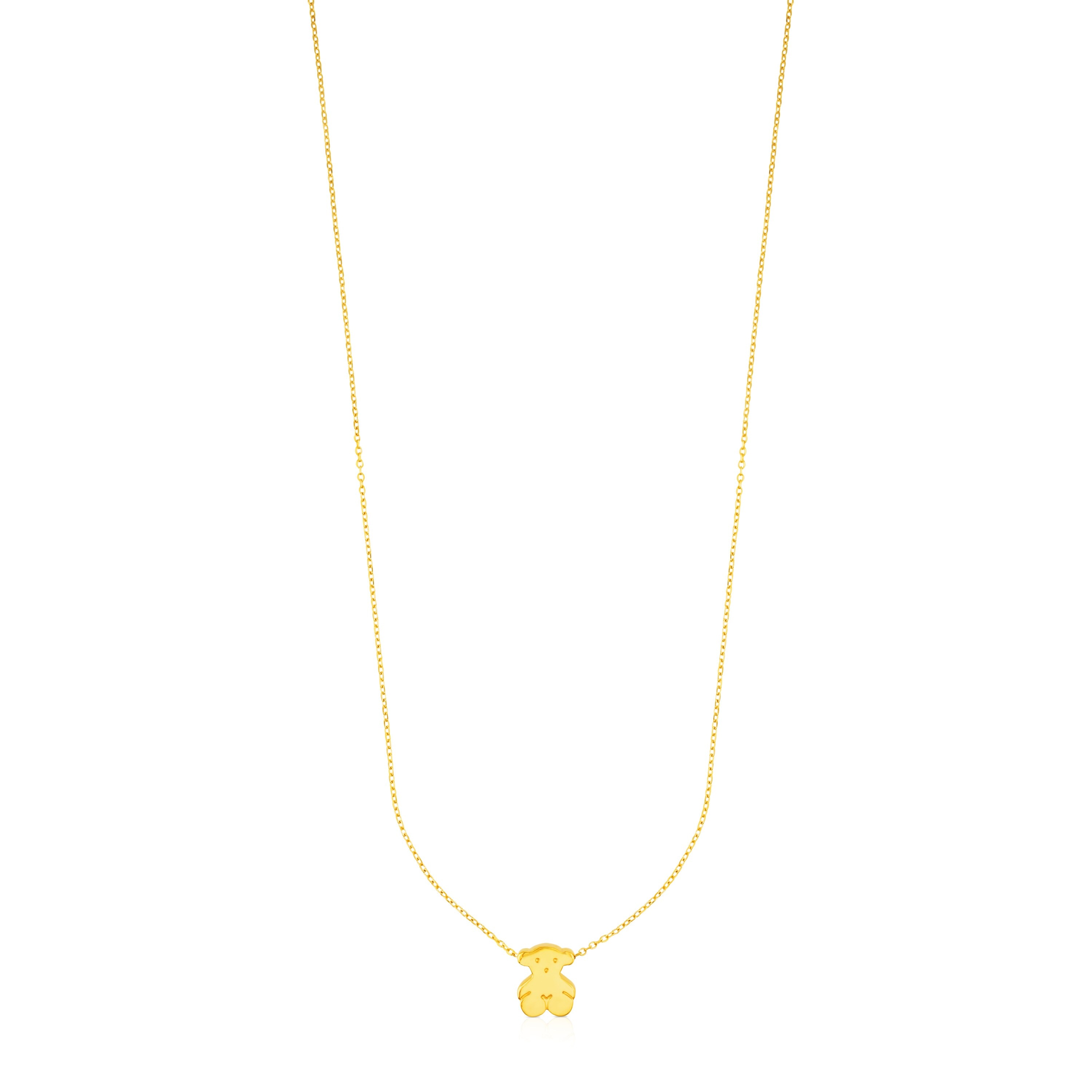 Collar de oro motivo oso Sweet Dolls
