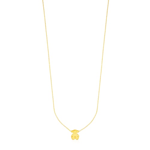 Gold Sweet Dolls Necklace Bear motif