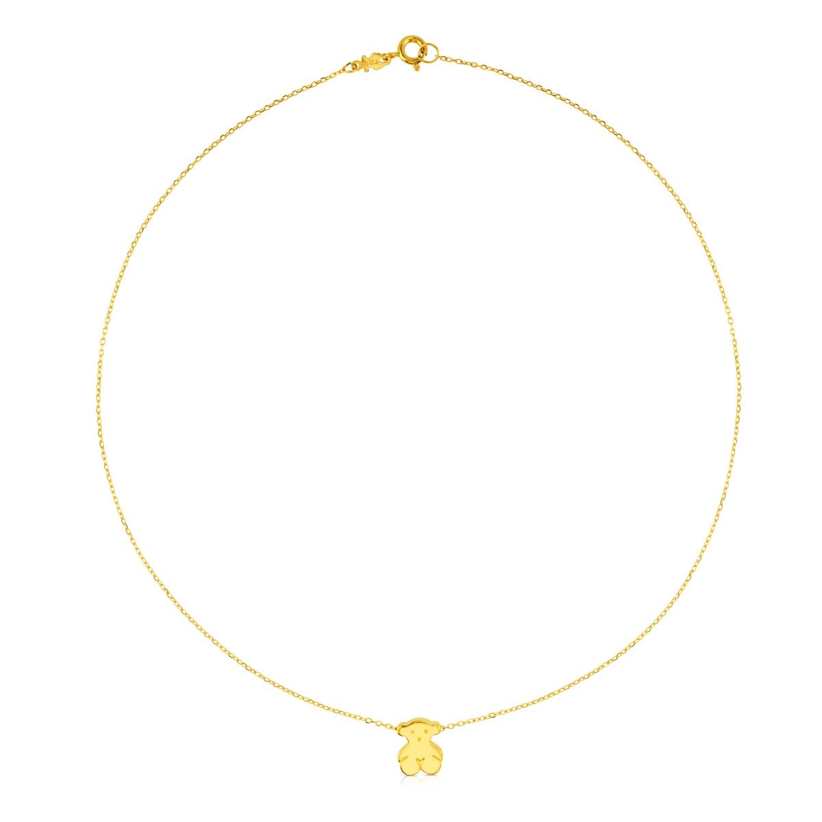 Collar de oro motivo oso Sweet Dolls